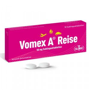 VOMEX A Reise 50 mg Sublingualtabletten